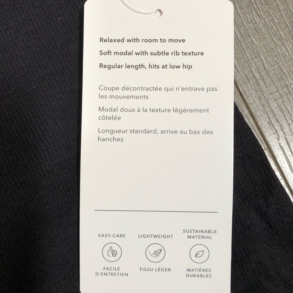 ATHLETA Women’s Well Rested Rib Sleep Tank Size S - Picture 7 of 8